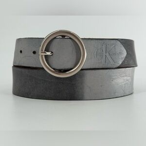 Vintage Calvin Klein 2Tone Leather Belt L